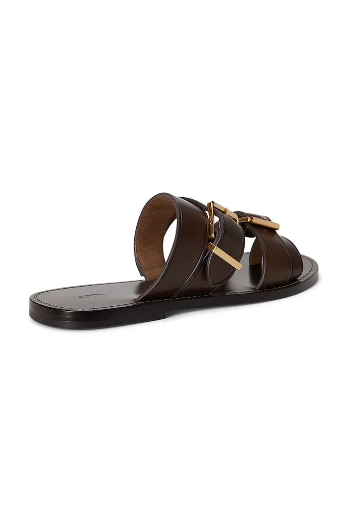 Кожени джапанки Polo Ralph Lauren Bkle Slide
