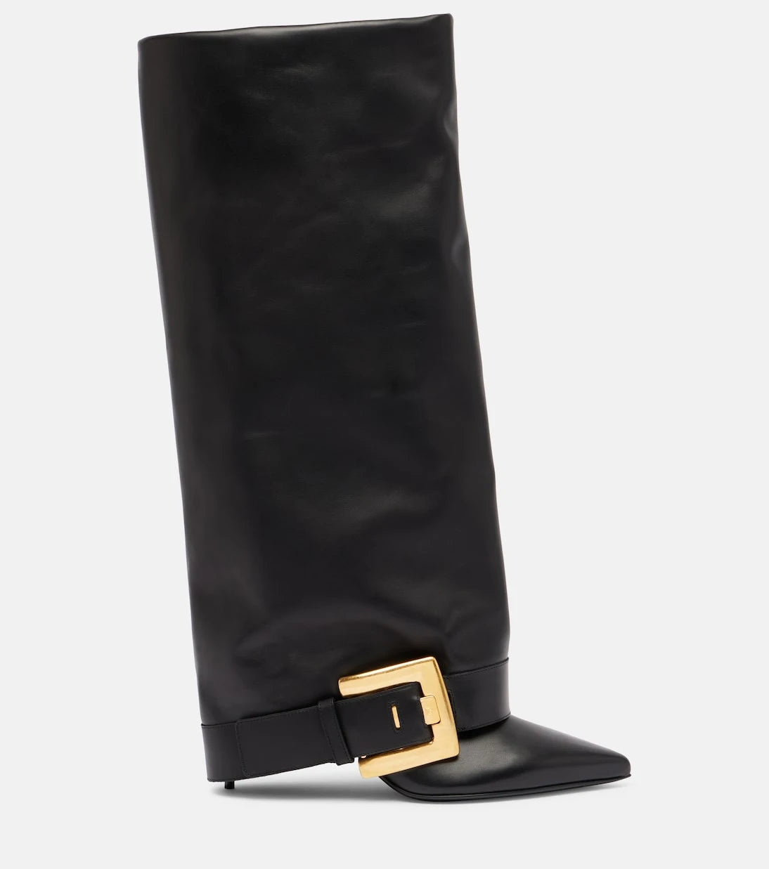 Balmain - Anthem leather knee-high boots