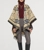Burberry Beige Wool Reversible Check EKD Cape