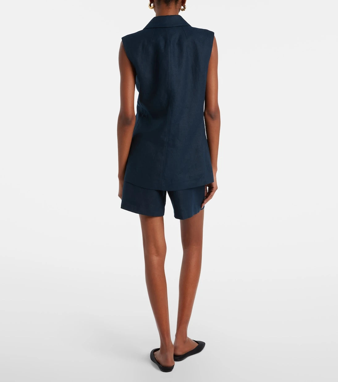 'S Max Mara - Party linen shorts