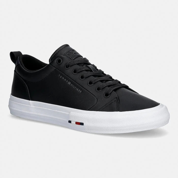 Кожени маратонки Tommy Hilfiger HARLEM STREET LTH