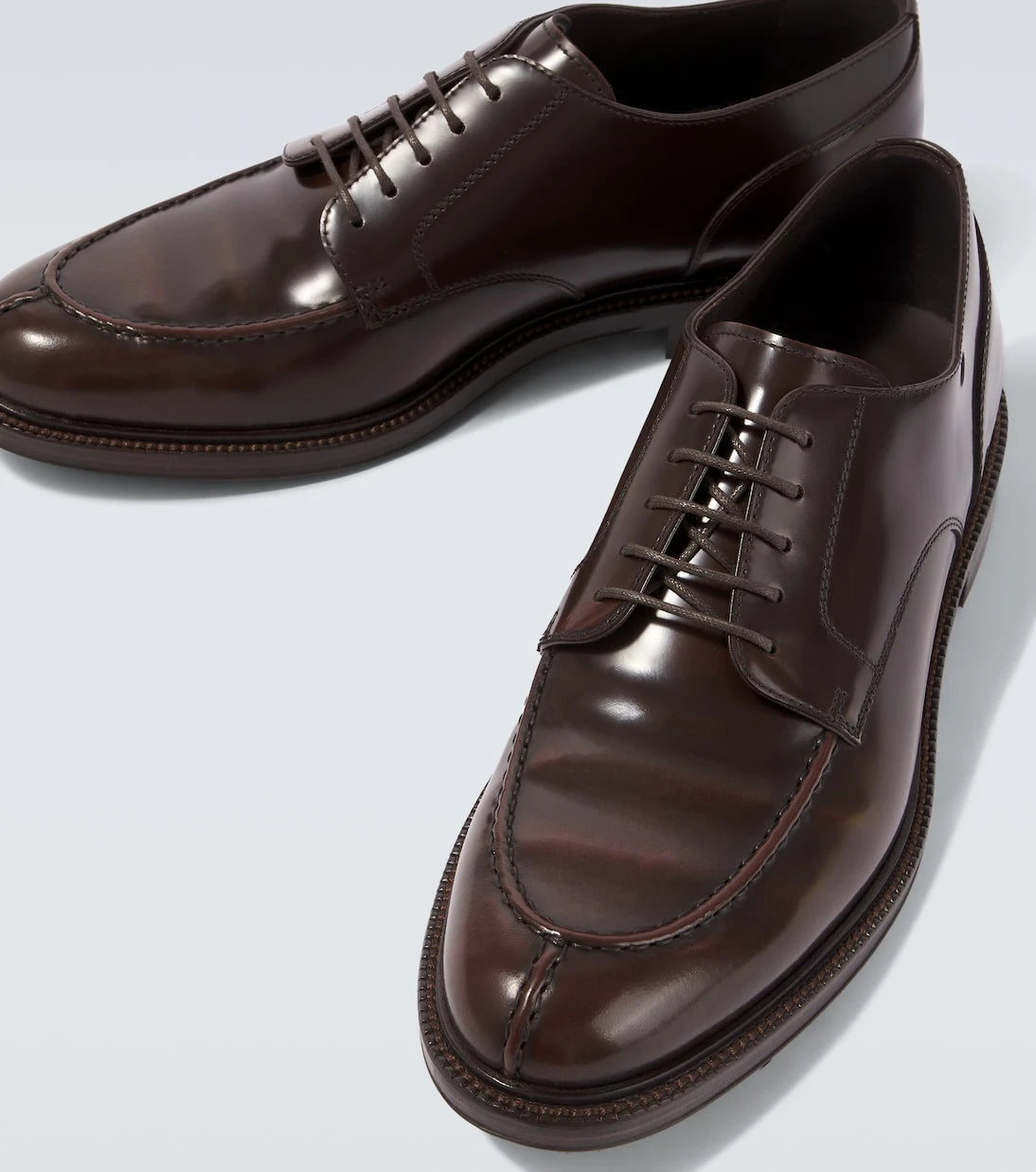 Brunello Cucinelli - Leather Derby shoes