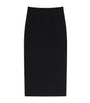 Givenchy Black Wool-Blend Midi Pencil Skirt