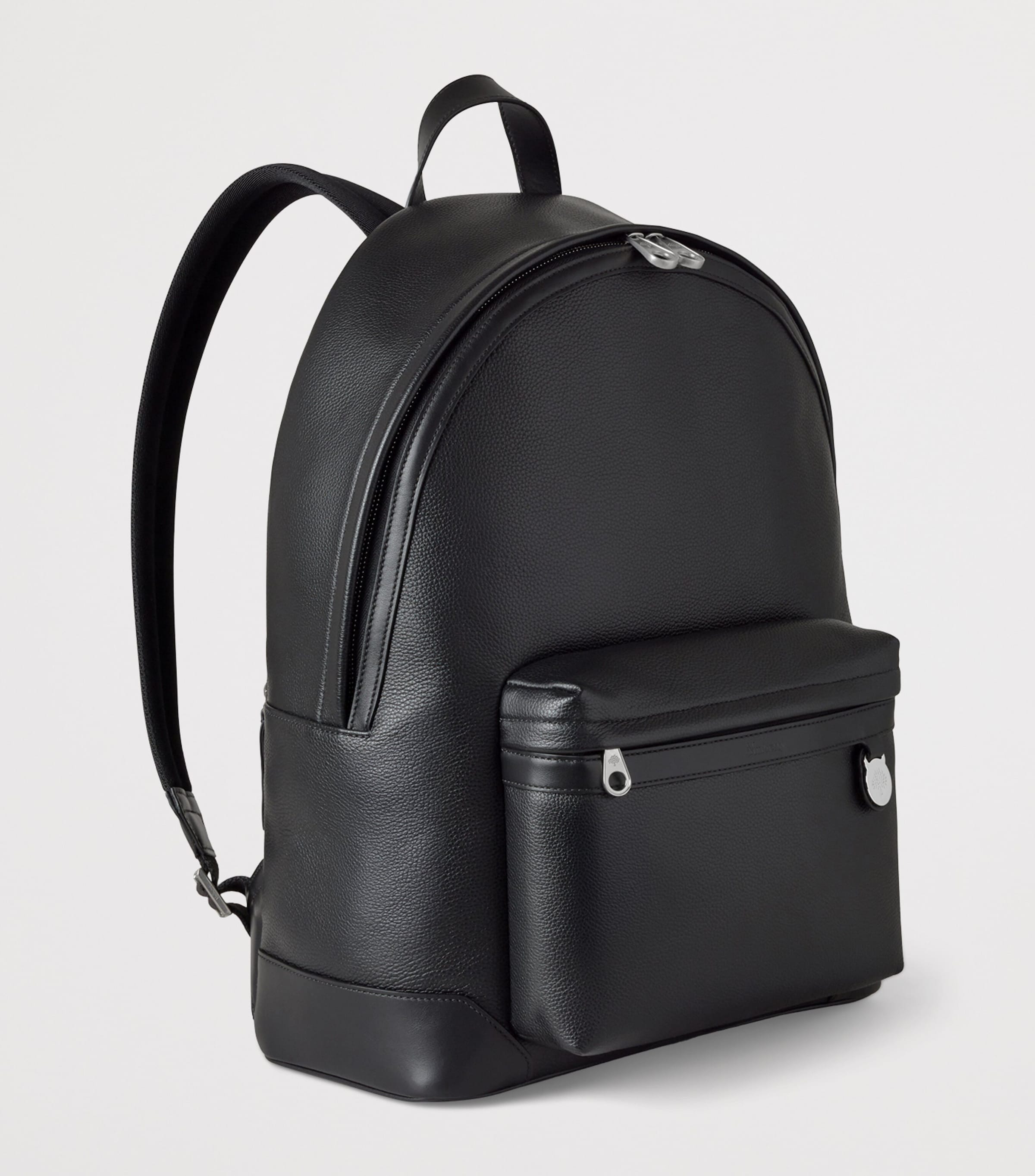 Mulberry BLACK Leather Heritage Backpack