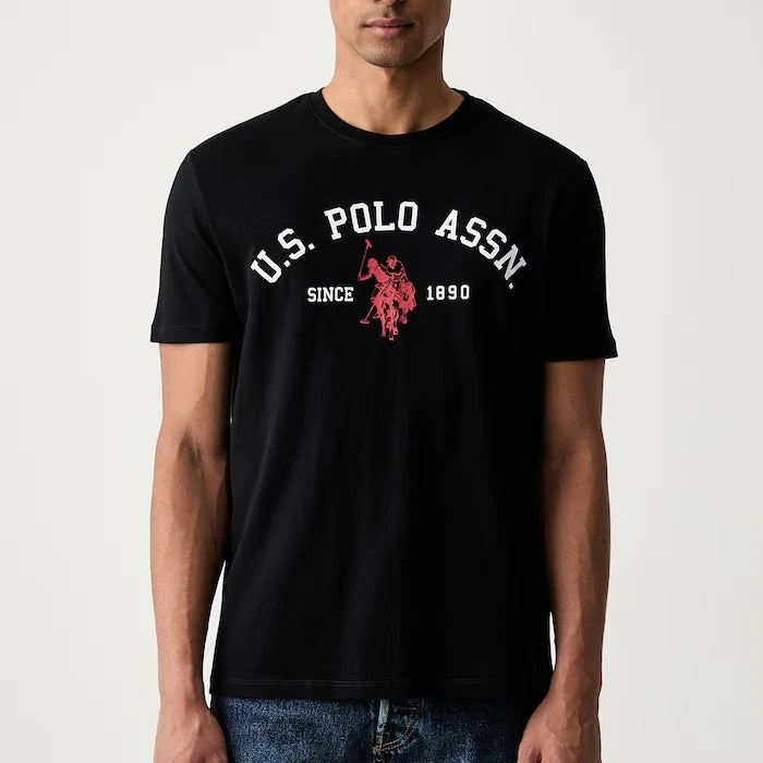 U.S. Polo Assn. Erkek Pamuklu Tişört SIGNATURE ARCH PRINT