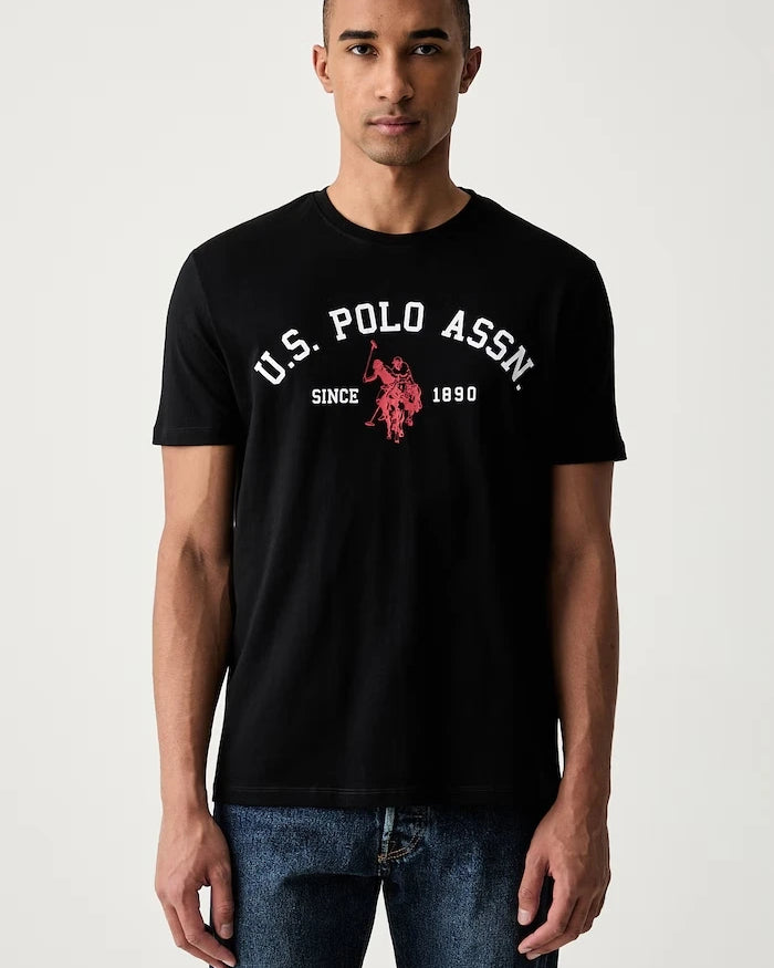U.S. Polo Assn. Erkek Pamuklu Tişört SIGNATURE ARCH PRINT