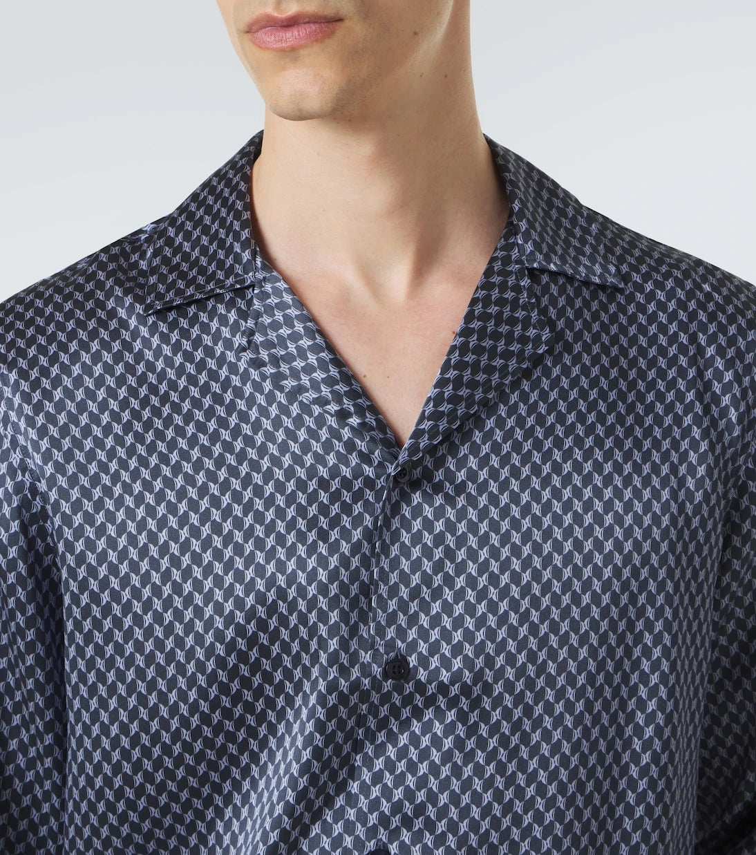 Frescobol Carioca - Safra silk shirt