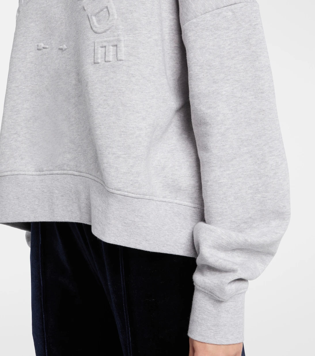 The Upside - Byron logo cotton jersey hoodie