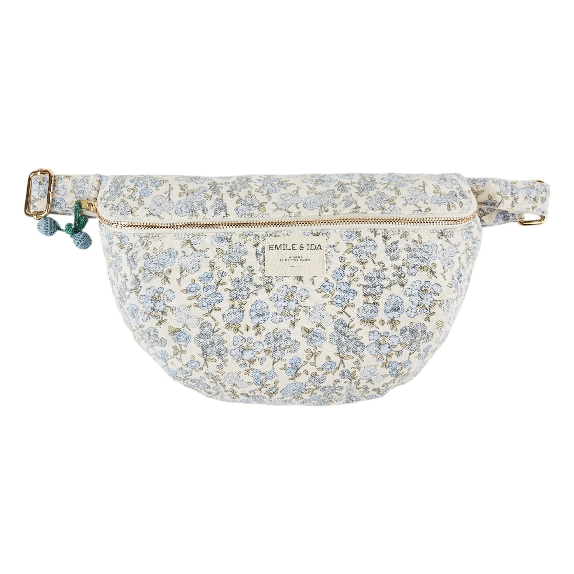Emile et Ida - Cotton Printed Banana | Blue