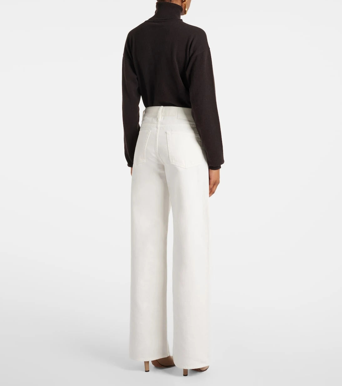 Ralph Lauren Collection - Mid-rise wide-leg jeans