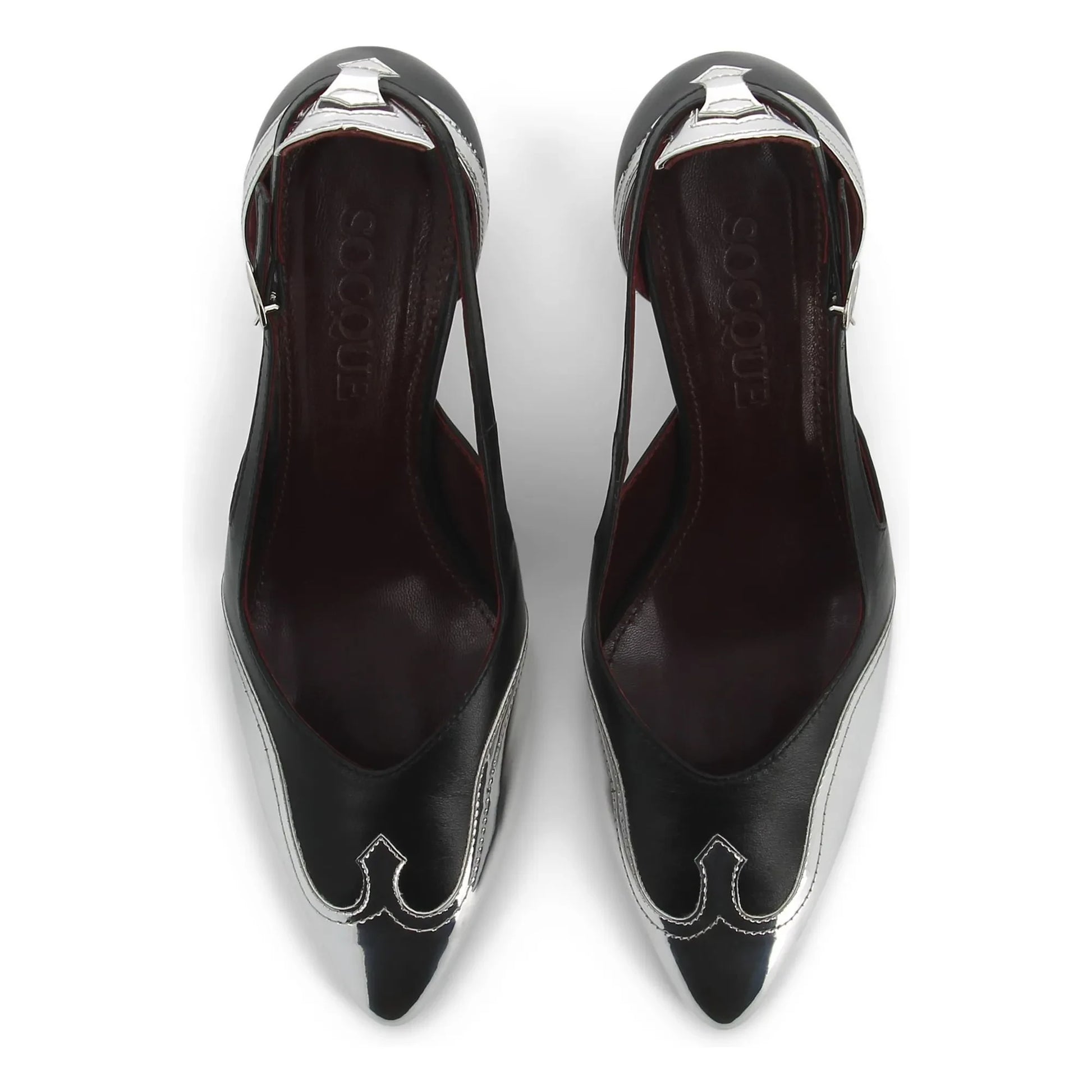 Socque Paris - Patti Leather pumps | Black