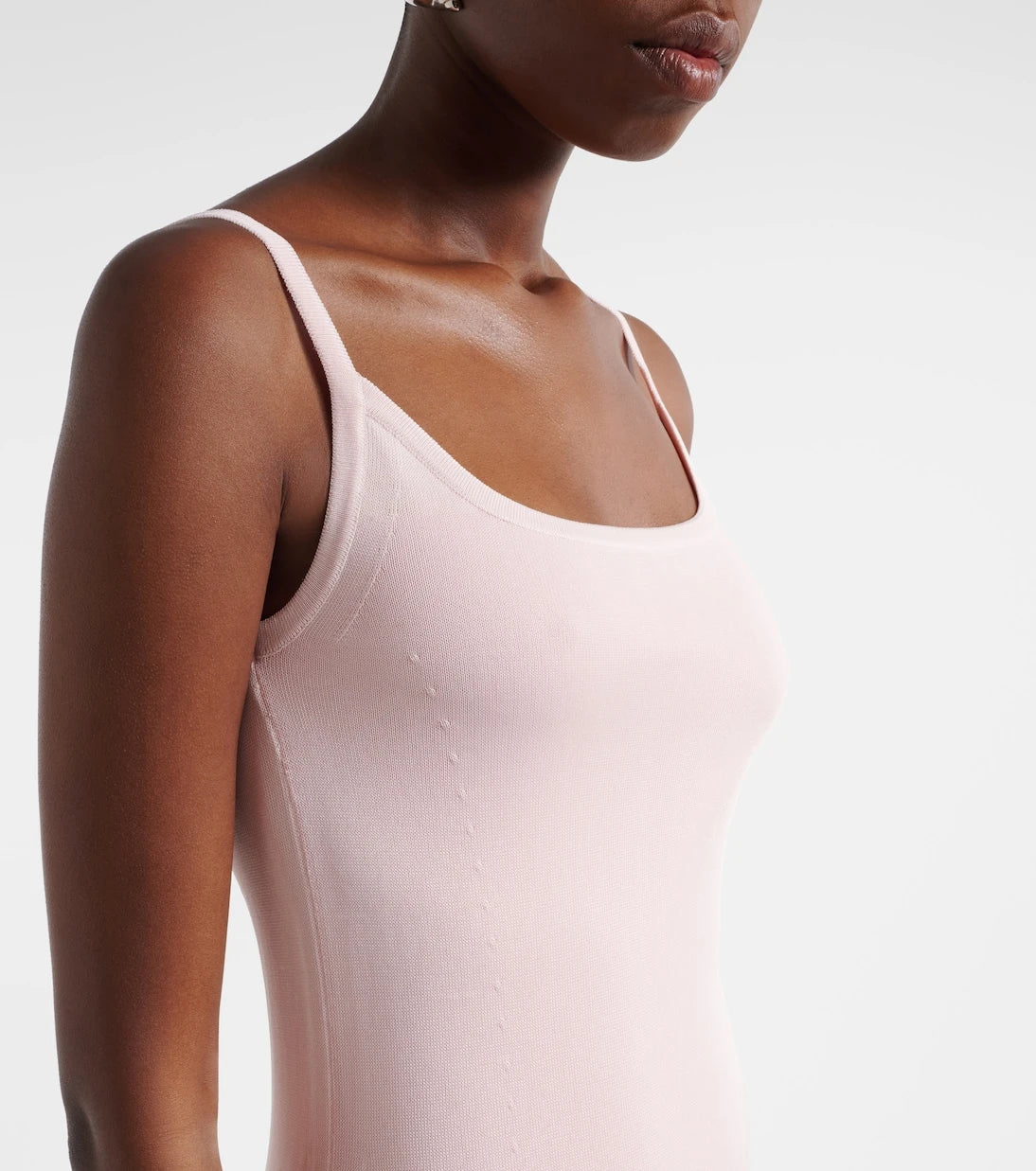Jacquemus - Nodo knitted maxi dress