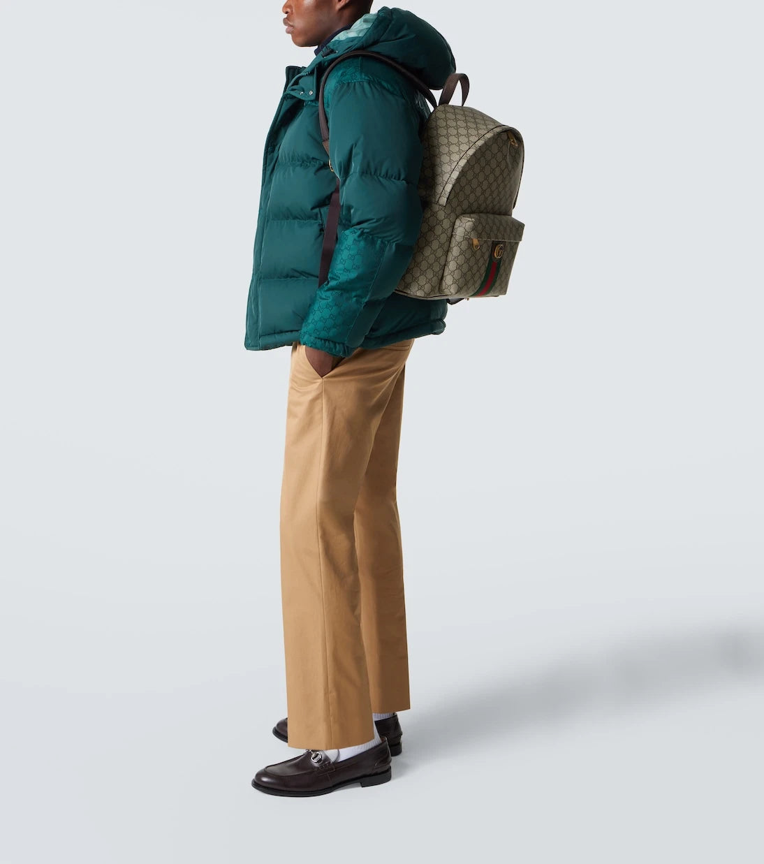 Gucci - GG canvas backpack