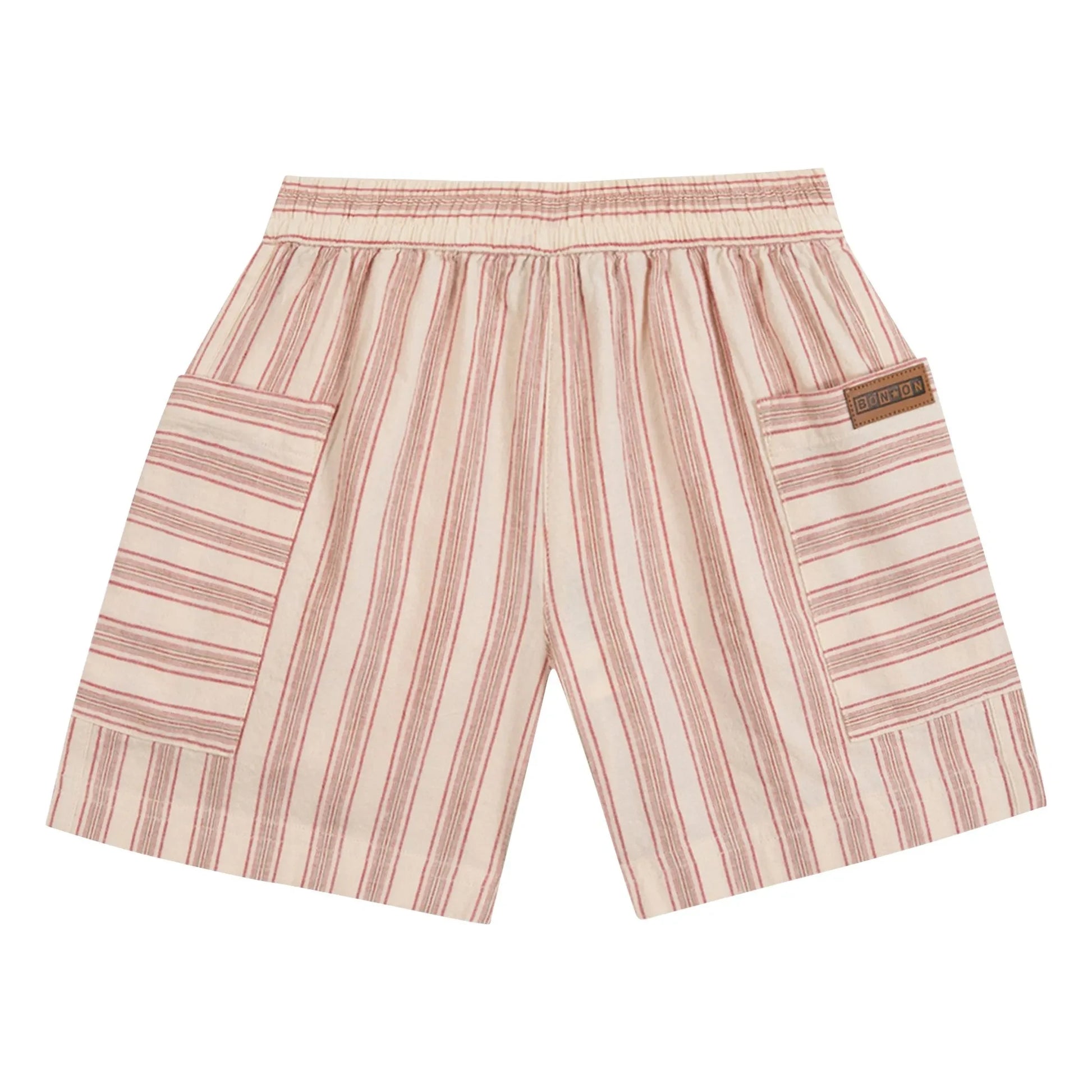 Bonton - Striped Lois Shorts | Cream