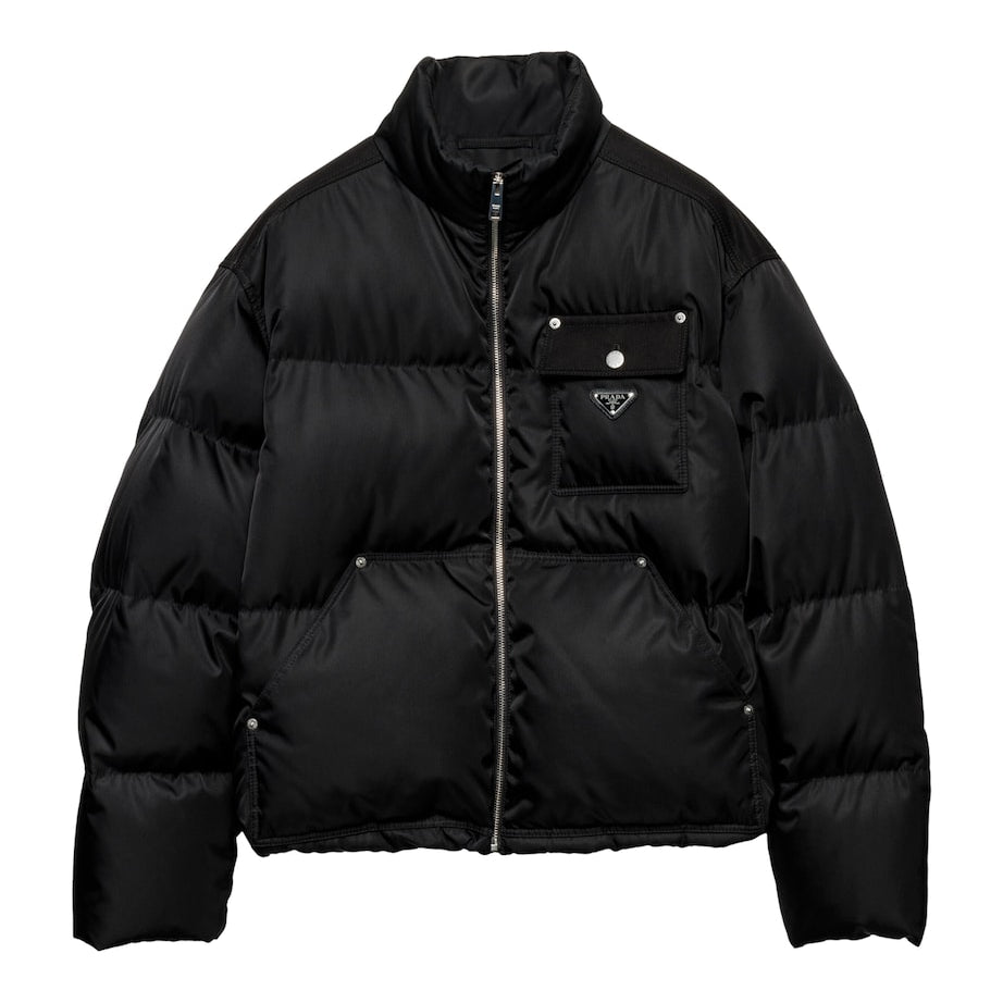 Prada Black Re-Nylon Puffer Jacket