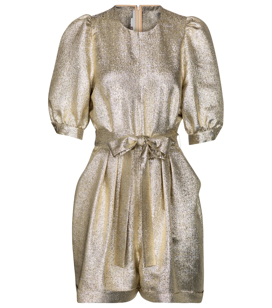 Stella McCartney - Elisa metallic crêpe jumpsuit