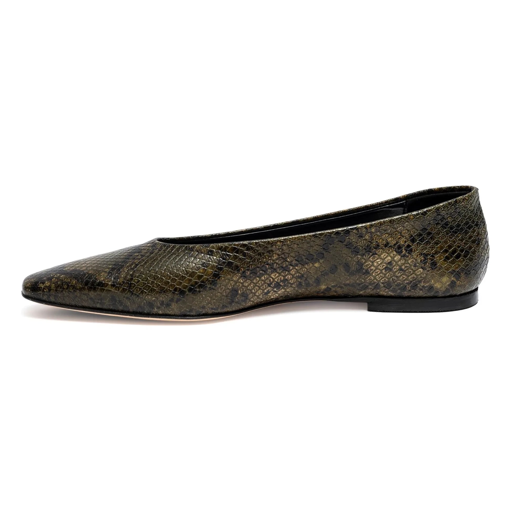 Odare - Ballerinas Bilbao Anaconda | Green