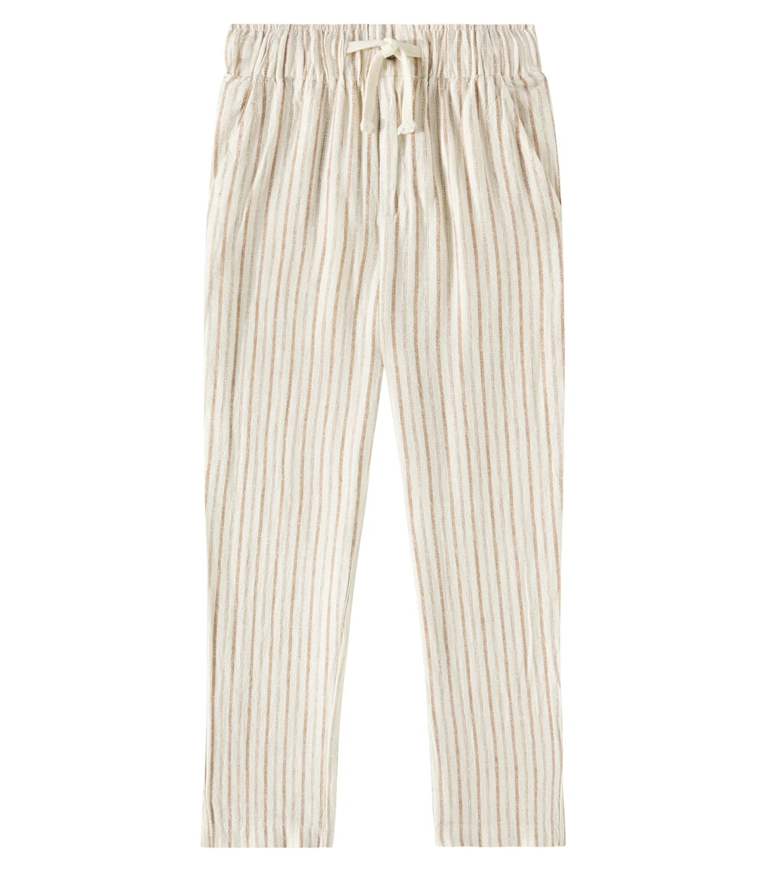 Rylee + Cru - Kalen linen-blend straight pants