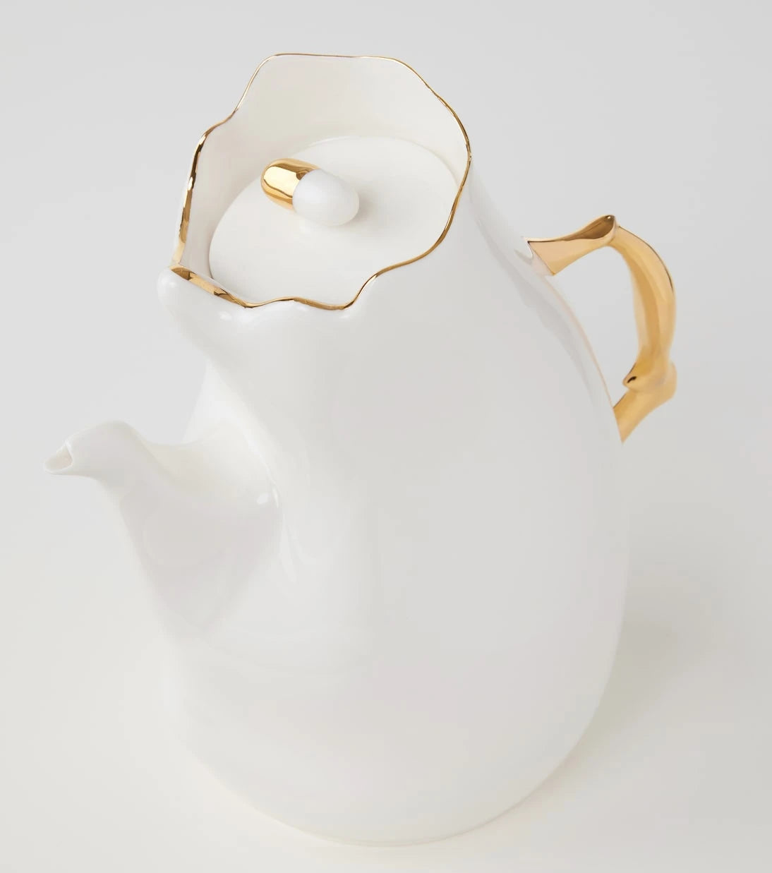 Seletti - Meltdown porcelain teapot by JordanLuca