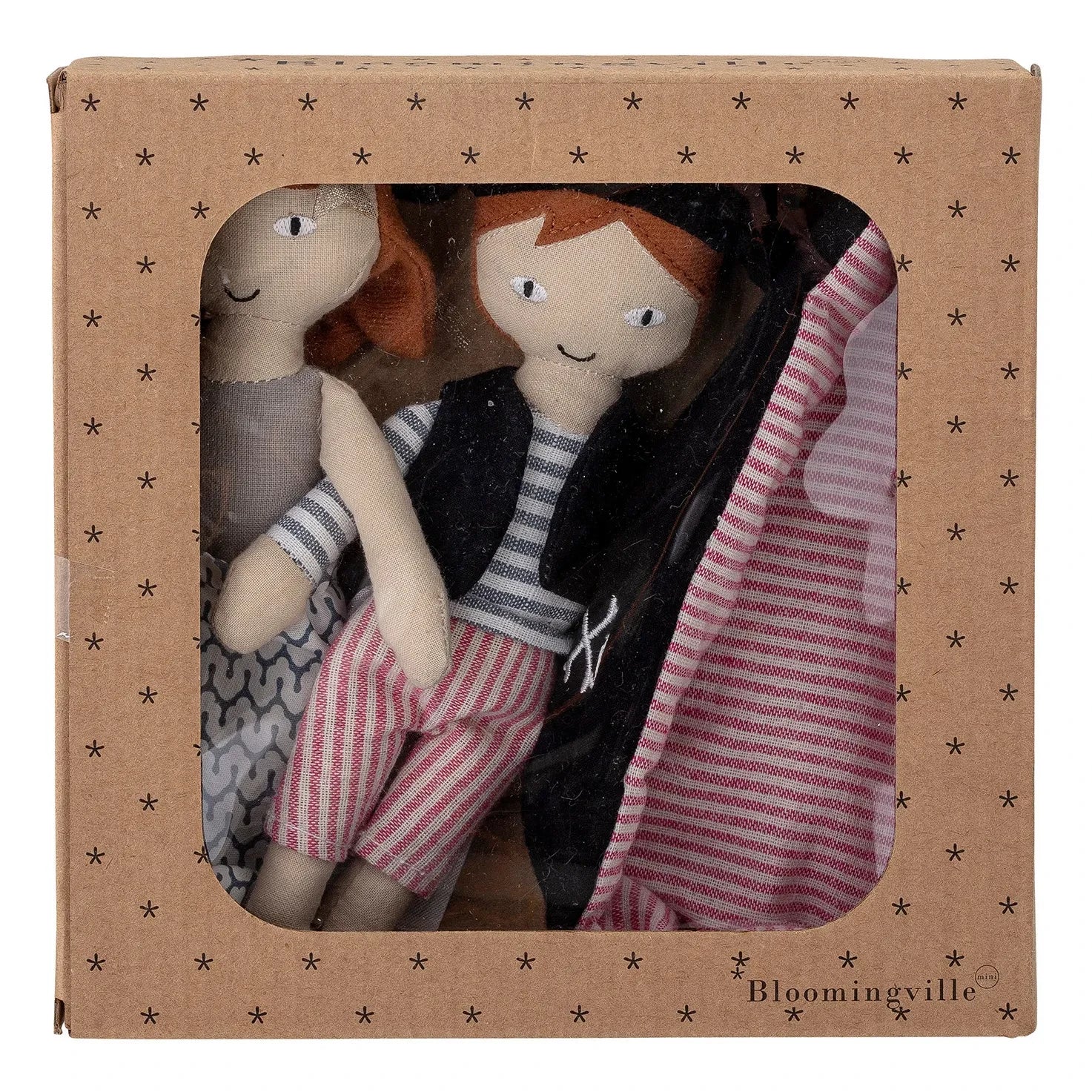 Bloomingville Mini - Kate and Jonah cotton dolls