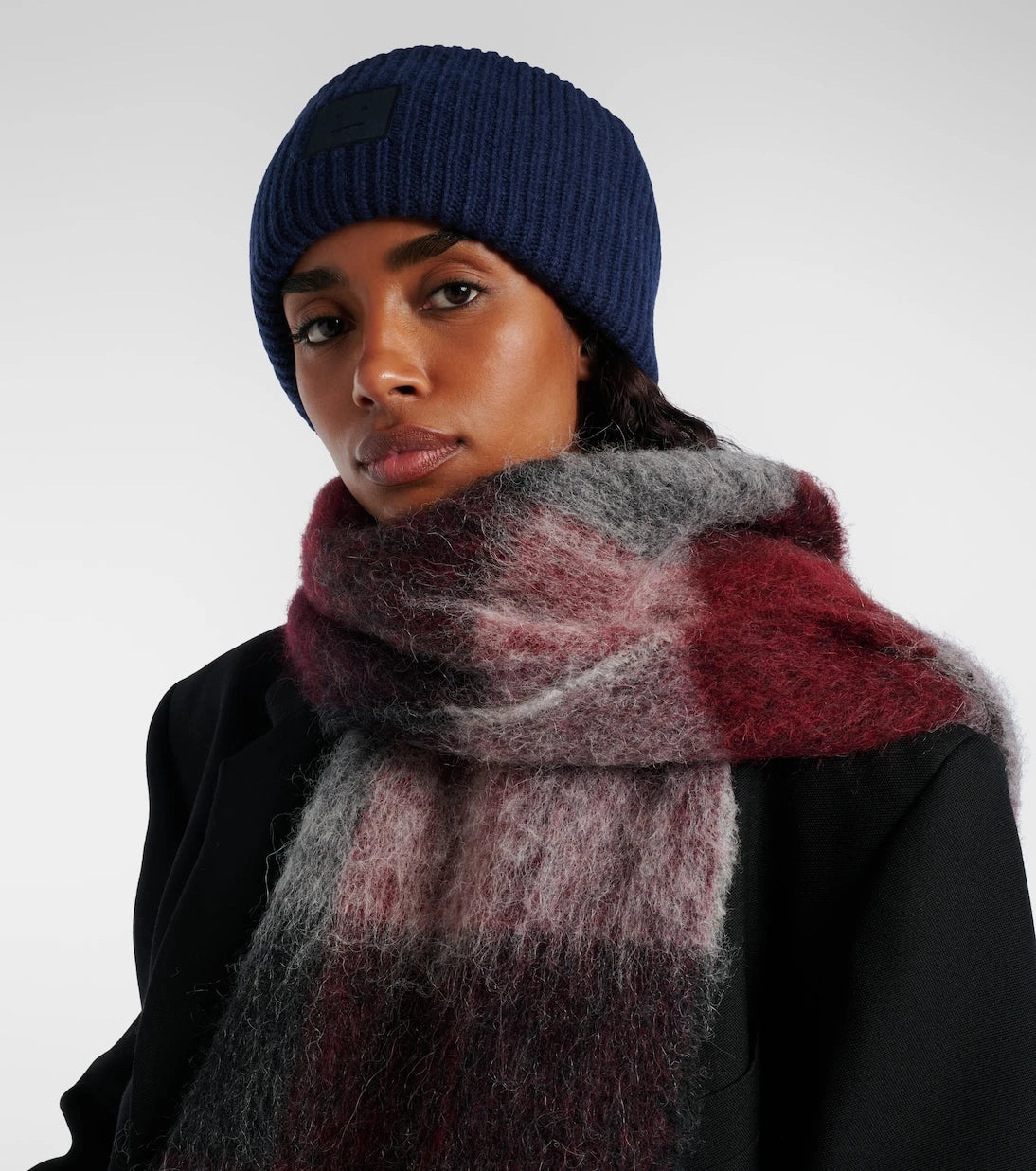 Acne Studios - Face wool and yak-blend beanie