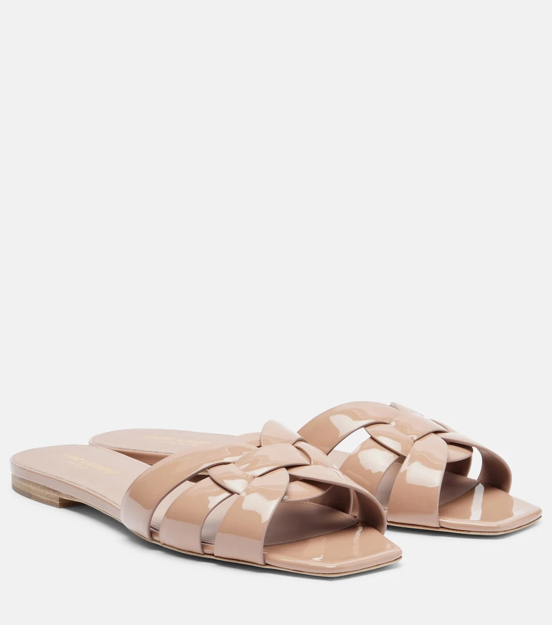 Saint Laurent - Patent leather sandals