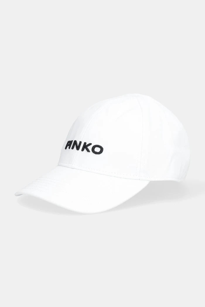 Памучна шапка с козирка Pinko