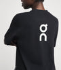 Black Organic Cotton Club Logo T-Shirt