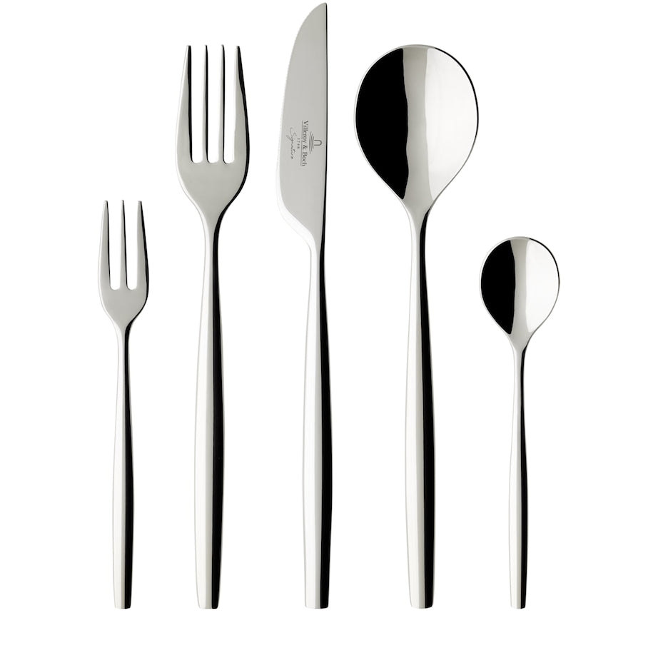 MetroChic 30-Piece Cutlery Set METALLIC