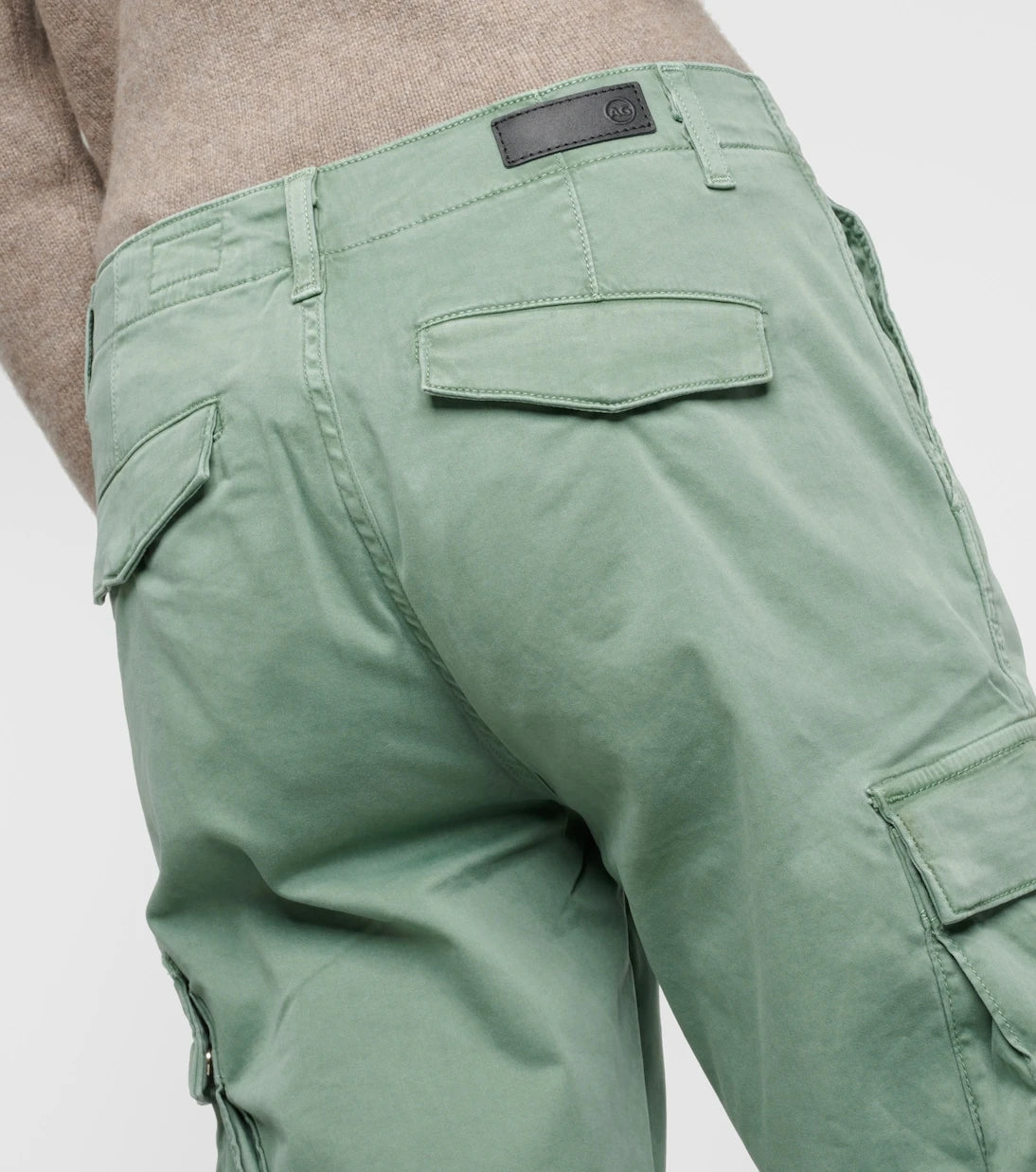 AG Jeans - بنطلون كارجو بقصة مستقيمة