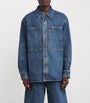 Navy Oversized Atticus Denim Shirt