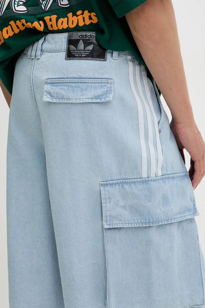 adidas Originals erkek denim kargo kısa pantolon ADILENIUM SEASON 5.0