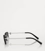 Silver Metal Sunglasses