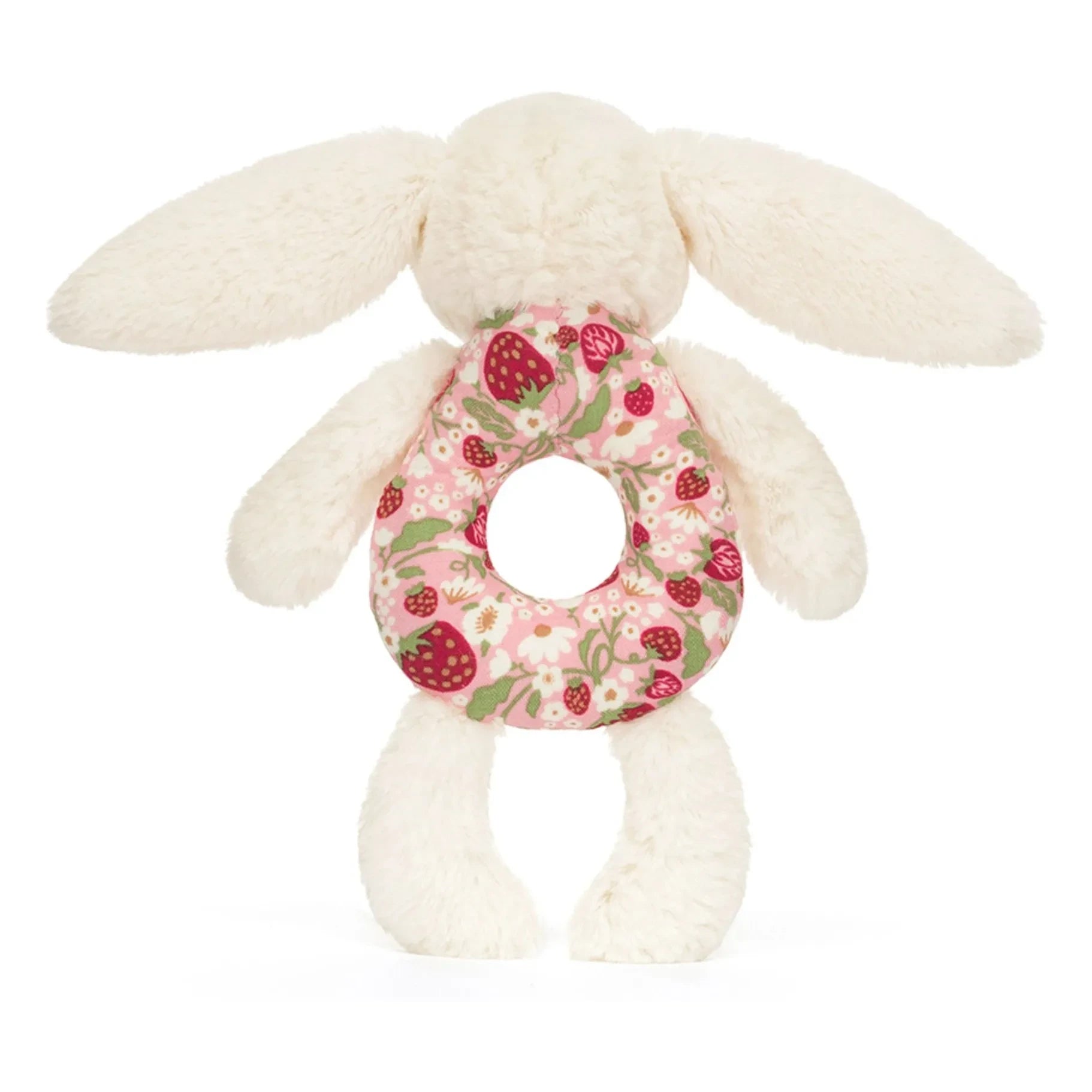 Jellycat - Bunny Berry rattle | Cream