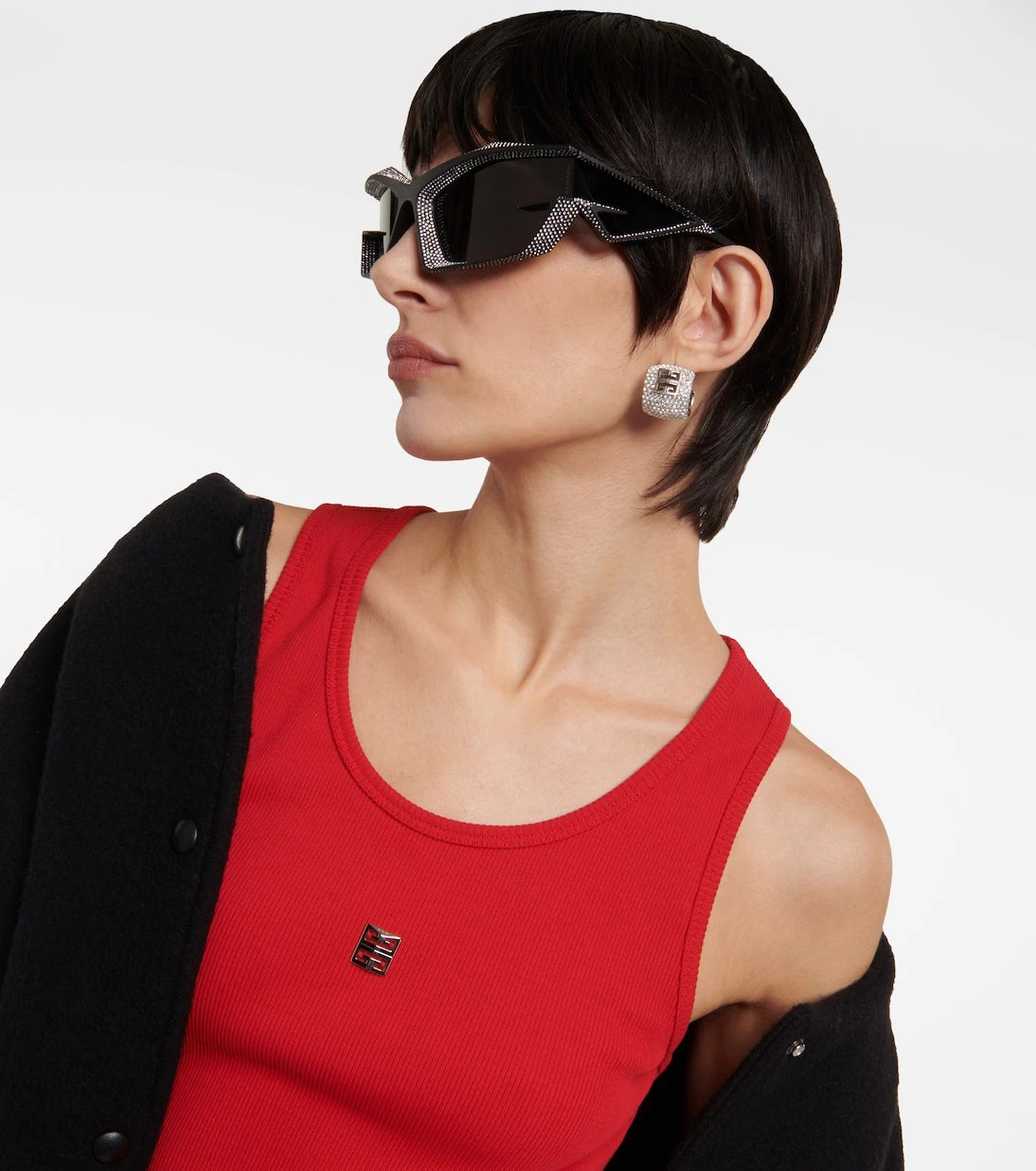 Givenchy - Giv Cut embellished cat-eye sunglasses