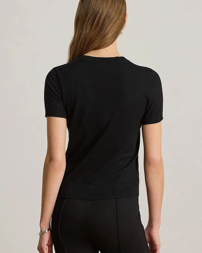 Lauren Ralph Lauren kısa kollu kadın modelli kazak
