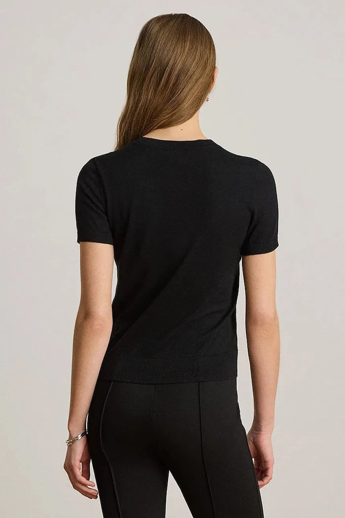 Lauren Ralph Lauren kısa kollu kadın modelli kazak