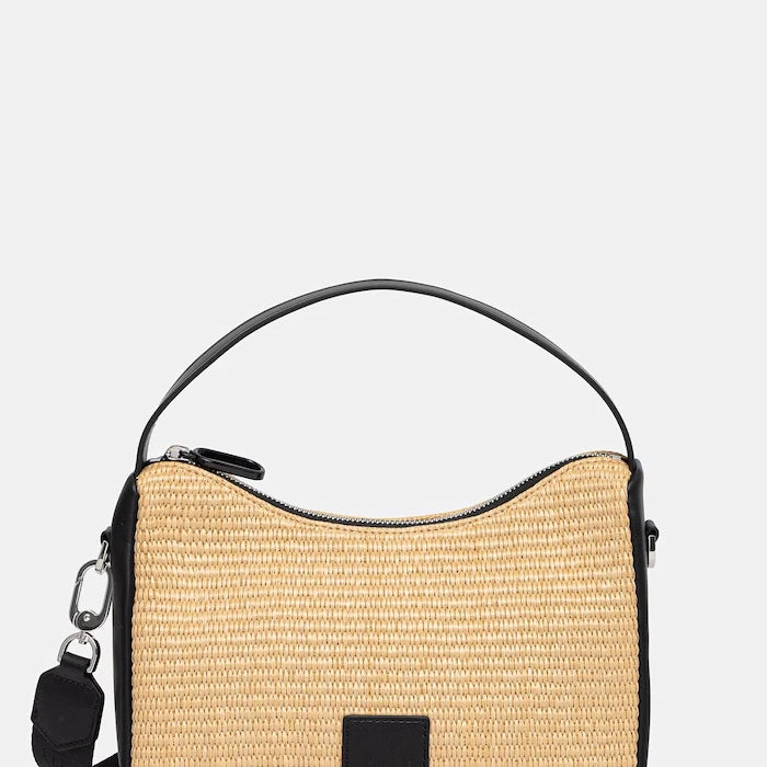 Karl Lagerfeld Jeans örgü kumaştan kadın crossbody çanta