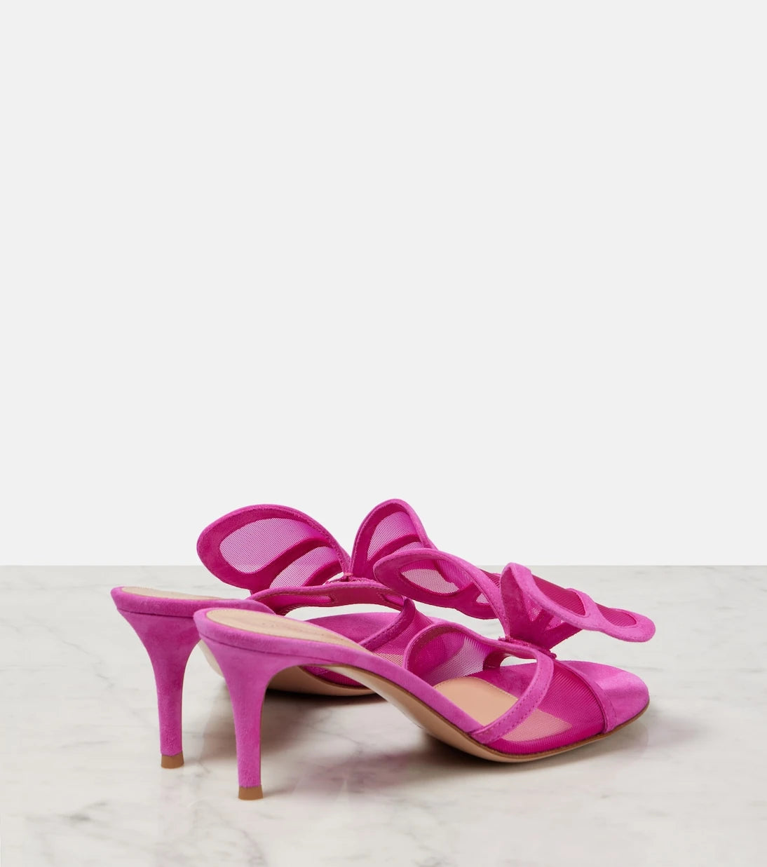 Gianvito Rossi - Ilia 70 mesh mules