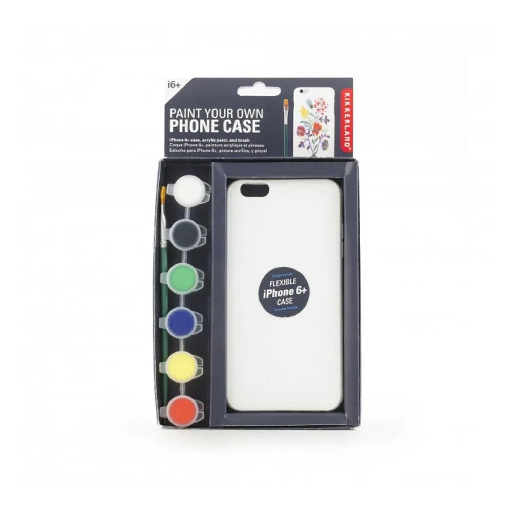 Kikkerland - iPhone 6 Plus Paintable Personalised Case
