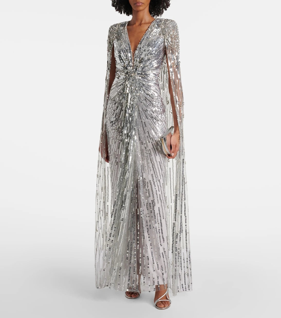 Jenny Packham - Gold Rush sequined cocktail dress