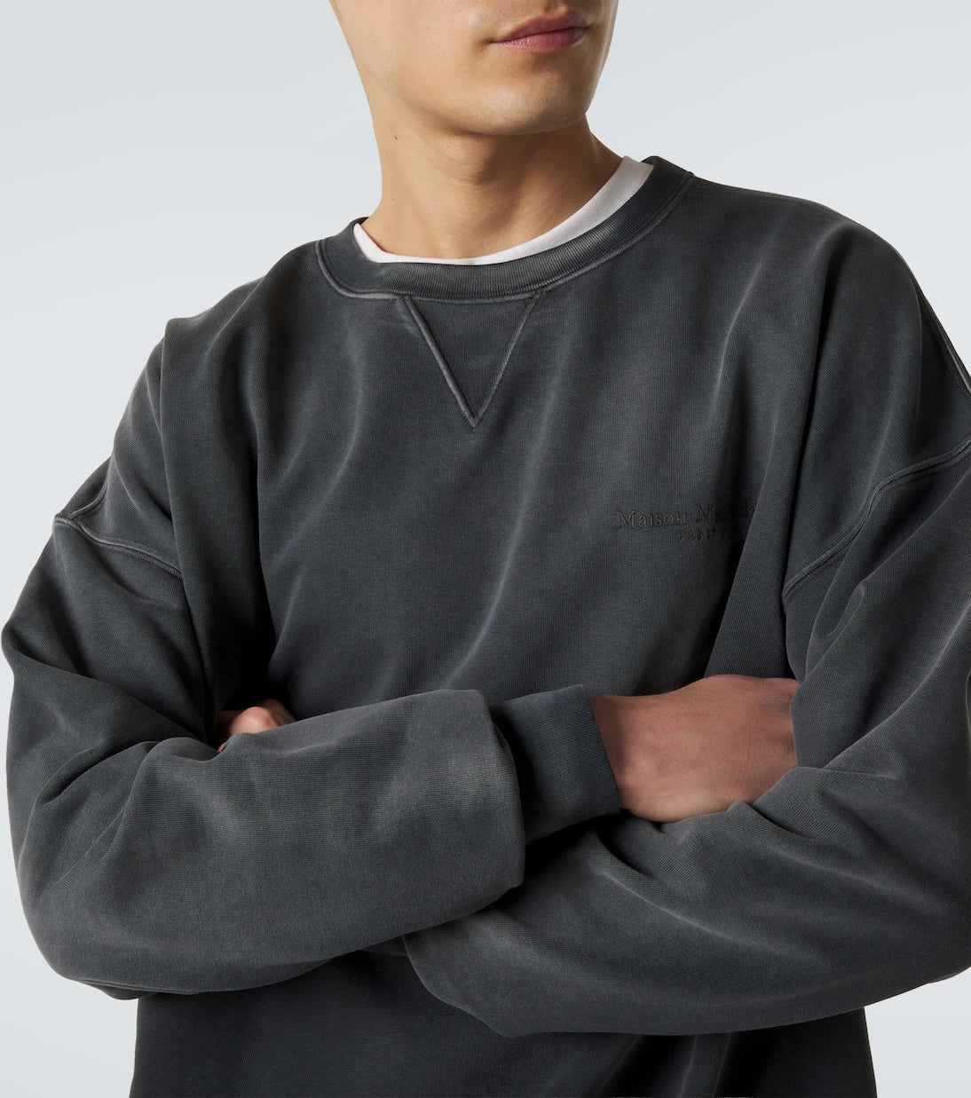 Maison Margiela - Cotton jersey sweatshirt