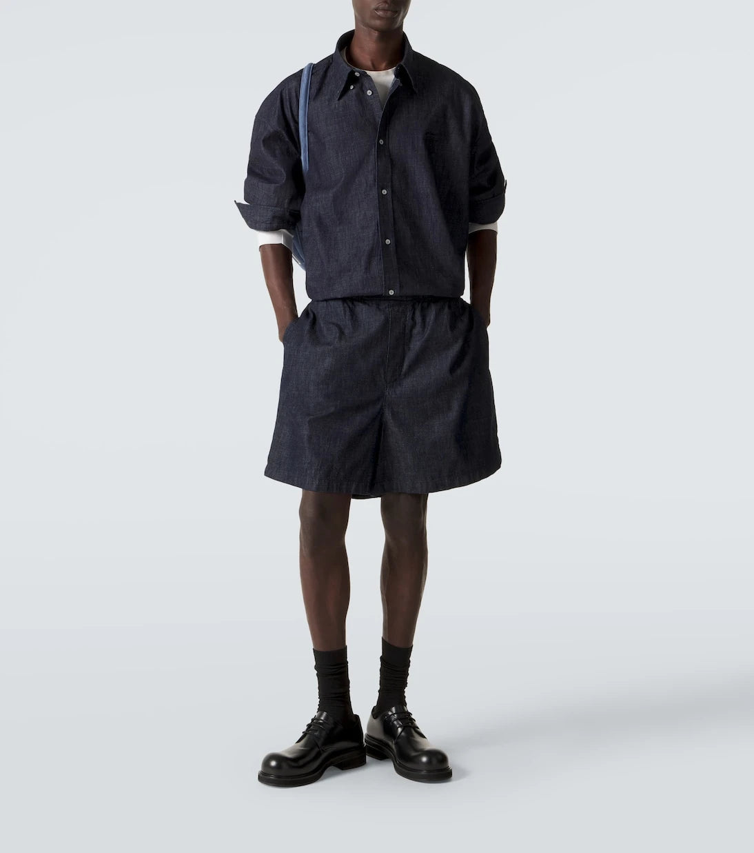 Acne Studios - قميص دنيم مطرز