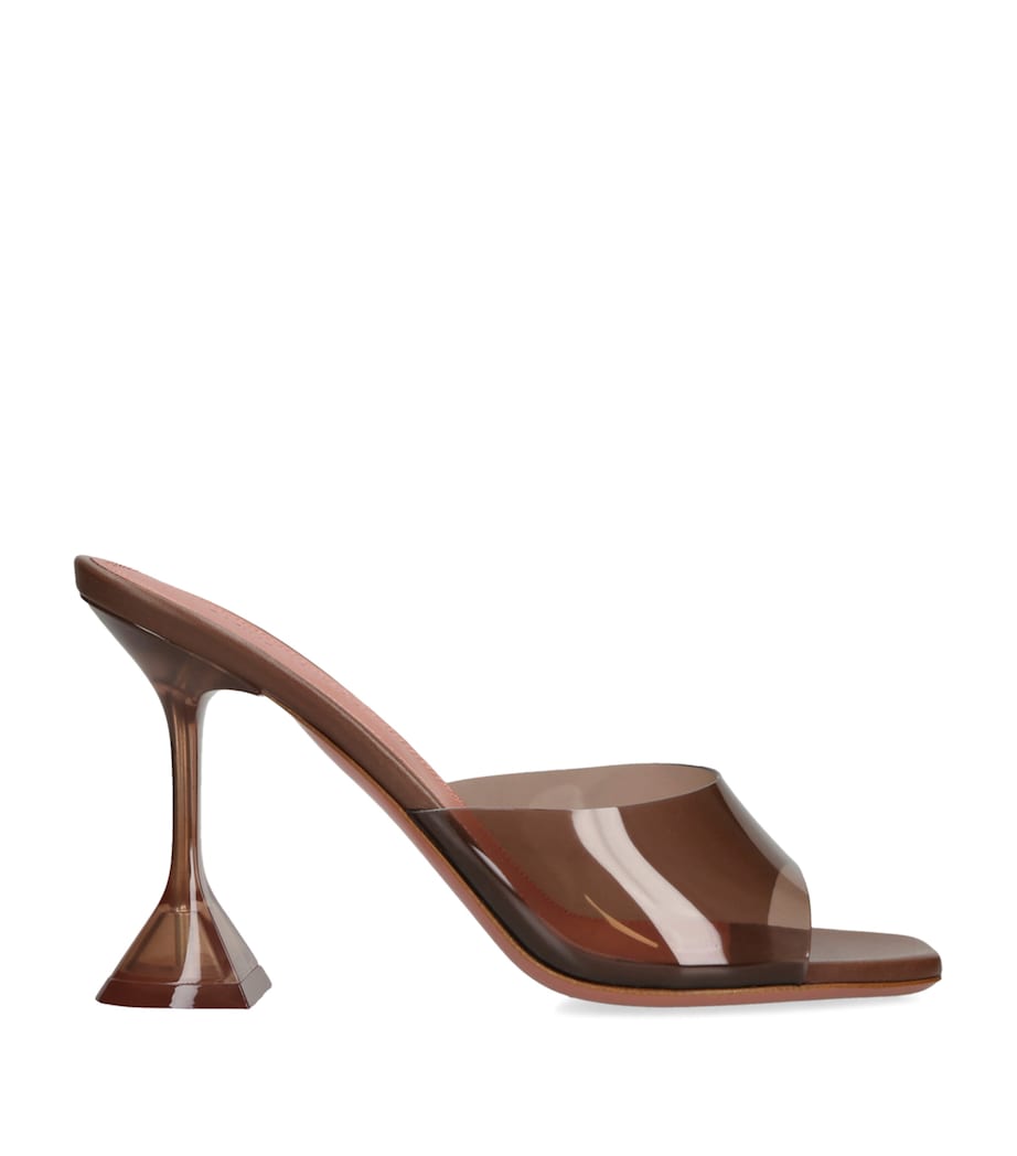 Brown Lupita Glass Mules 95