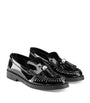 Jimmy Choo Black Patent Leather Addie Loafers