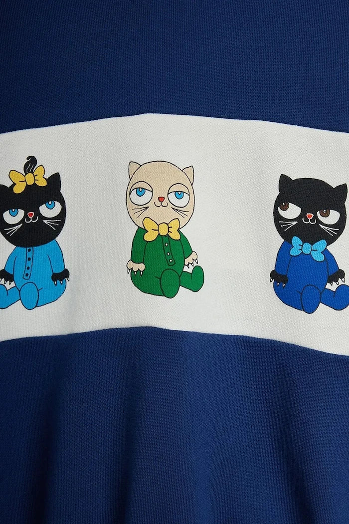 Mini Rodini суичър за деца от памук Minibabies