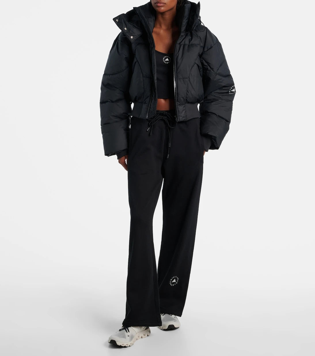 Adidas by Stella McCartney - Cropped puffer jacket
