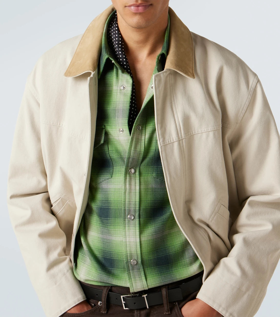 Tom Ford - Checked cotton shirt