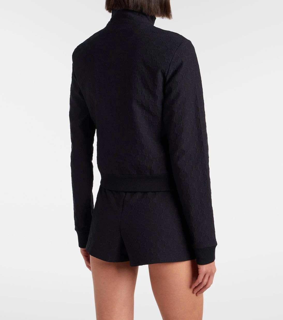 Gucci - GG jacquard jersey track jacket