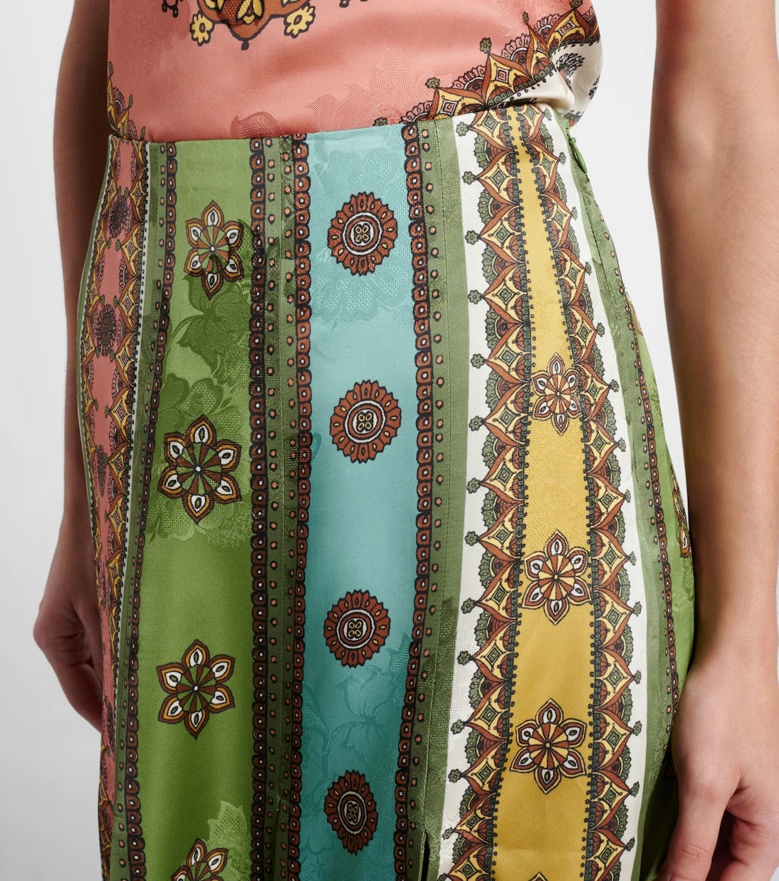 Alémais - تنورة كونتينا ماكسي بنقشة جاكار